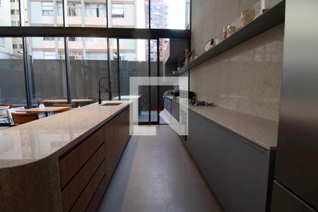 Studio à venda com 25m², 1 quarto e sem vagaÁrea comum - Salão de festas