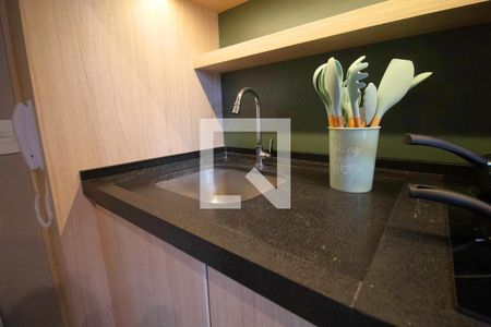 Studio à venda com 25m², 1 quarto e sem vagaCozinha