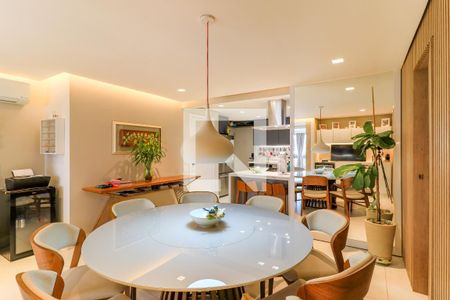 Sala de Jantar de apartamento à venda com 2 quartos, 105m² em Brooklin Paulista, São Paulo