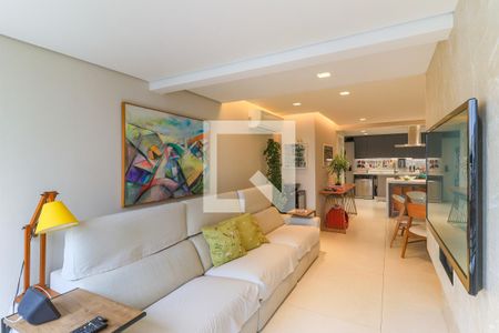 Sala de TV de apartamento à venda com 2 quartos, 105m² em Brooklin Paulista, São Paulo