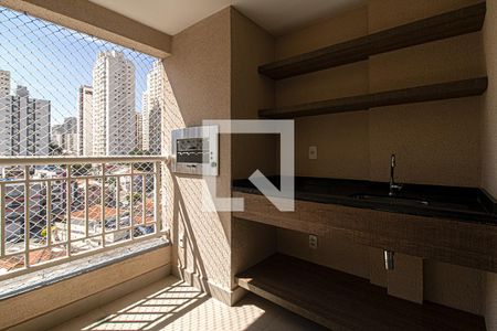 sacada com churrasqueira_1 de apartamento à venda com 2 quartos, 67m² em Bosque da Saúde, São Paulo