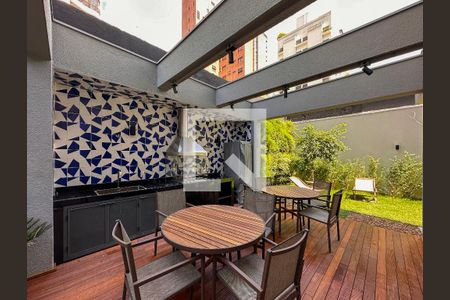 Apartamento à venda com 33m², 1 quarto e sem vagaChurrasqueira