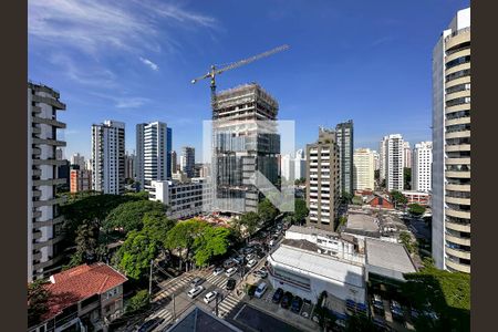Vista de apartamento à venda com 1 quarto, 33m² em Campo Belo, São Paulo