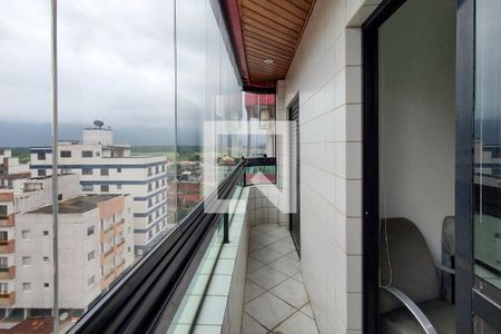 Sacada de apartamento para alugar com 1 quarto, 65m² em Vila Caiçara, Praia Grande