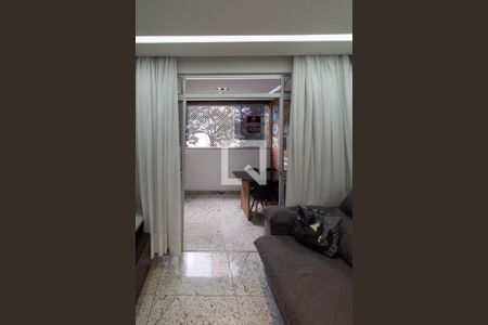 Varanda da sala  de apartamento à venda com 3 quartos, 101m² em Itapoã, Belo Horizonte