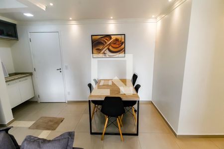 Detalhe Sala de apartamento à venda com 2 quartos, 57m² em Parque Reboucas, São Paulo