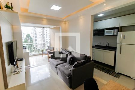 Sala de apartamento à venda com 2 quartos, 57m² em Parque Reboucas, São Paulo