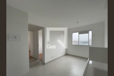 Sala e Cozinha Integrada de apartamento para alugar com 2 quartos, 32m² em Itaquera, São Paulo