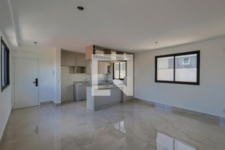 Sala de apartamento para alugar com 1 quarto, 50m² em Barro Preto, Belo Horizonte