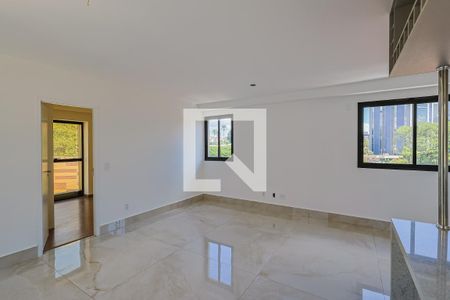 Sala de apartamento para alugar com 1 quarto, 50m² em Barro Preto, Belo Horizonte