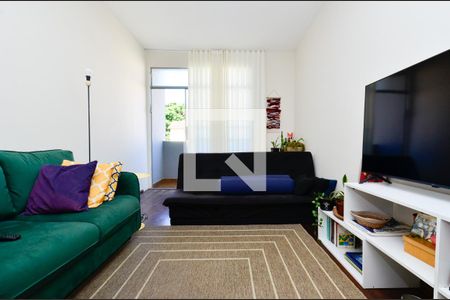 Sala de apartamento à venda com 3 quartos, 90m² em Cidade Nova, Belo Horizonte