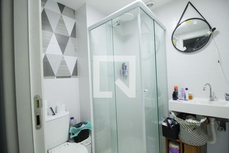 Banheiro  de apartamento para alugar com 1 quarto, 27m² em Mooca, São Paulo