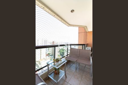 Varanda da Sala de apartamento à venda com 3 quartos, 137m² em Ipiranga, São Paulo