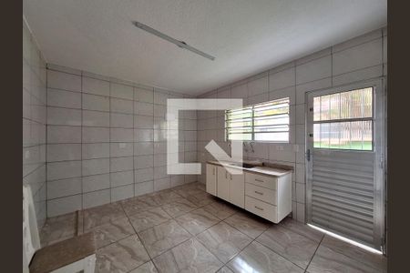 Cozinha de casa para alugar com 1 quarto, 80m² em Vila Isolina Mazzei, São Paulo