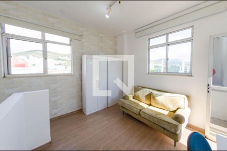 Sala 2 de apartamento para alugar com 1 quarto, 110m² em Buritis, Belo Horizonte