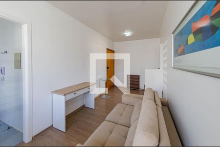 Sala de apartamento para alugar com 1 quarto, 110m² em Buritis, Belo Horizonte