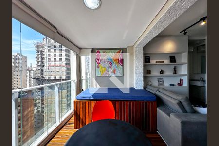 Sacada de apartamento para alugar com 1 quarto, 41m² em Cidade Monções, São Paulo