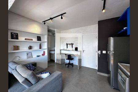 Sala de apartamento para alugar com 1 quarto, 41m² em Cidade Monções, São Paulo