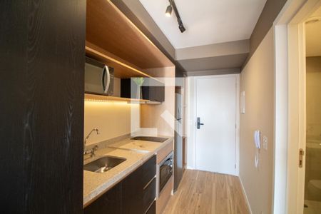Studio para alugar com 33m², 1 quarto e 1 vaga Studio para alugar com 33m², 1 quarto e 1 vagaCozinha
