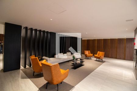 Studio para alugar com 33m², 1 quarto e 1 vaga Studio para alugar com 33m², 1 quarto e 1 vagaHall Social