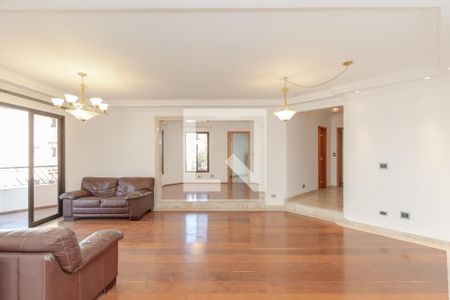 Sala de apartamento à venda com 4 quartos, 217m² em Campo Belo, São Paulo