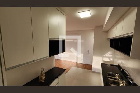Cozinha e Área de Serviço de apartamento para alugar com 3 quartos, 94m² em Parque Residencial Eloy Chaves, Jundiaí