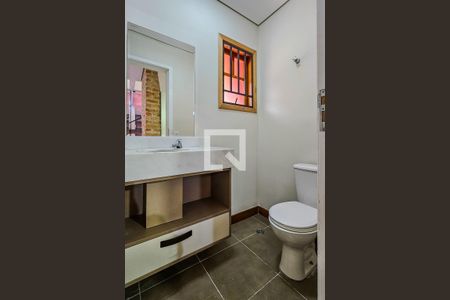 lavabo de casa de condomínio para alugar com 3 quartos, 162m² em Jardim da Glória, São Paulo