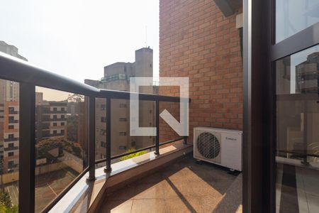 Varanda da Sala de apartamento para alugar com 2 quartos, 73m² em Jardim Ampliação, São Paulo