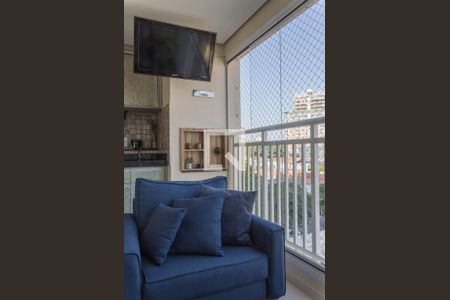 Varanda de apartamento à venda com 3 quartos, 84m² em Centro, São Bernardo do Campo