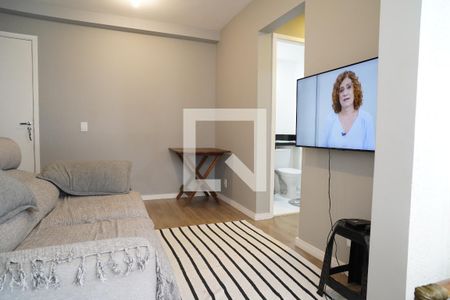 Sala de apartamento para alugar com 2 quartos, 47m² em Vila Marina, São Paulo