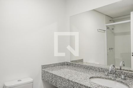 Banheiro de kitnet/studio para alugar com 1 quarto, 30m² em Chacara Inglesa, São Bernardo do Campo