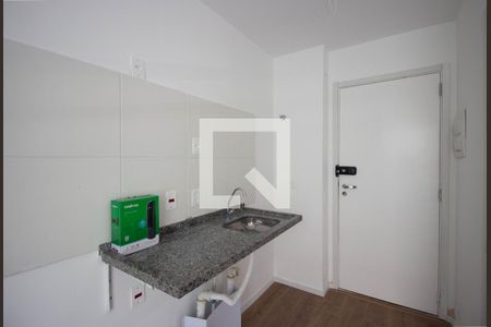 Sala/Cozinha de kitnet/studio à venda com 1 quarto, 15m² em Cidade Antônio Estevão de Carvalho, São Paulo