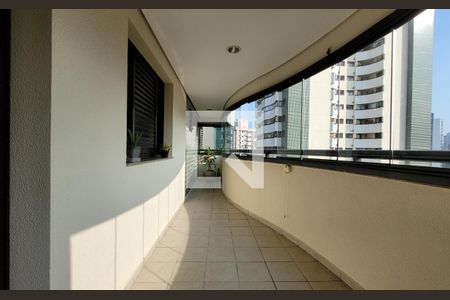 Varanda de apartamento para alugar com 3 quartos, 141m² em Vila Assunção, Santo André