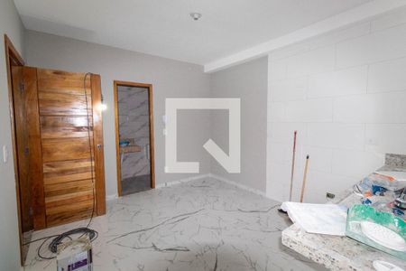 Sala/Cozinha de apartamento para alugar com 1 quarto, 33m² em Cidade Antônio Estêvão de Carvalho, São Paulo