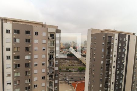 Vista Sala/Cozinha de apartamento para alugar com 1 quarto, 24m² em Belenzinho, São Paulo