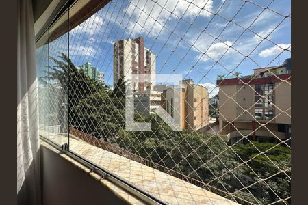Vista da sala  de apartamento à venda com 3 quartos, 100m² em Buritis, Belo Horizonte