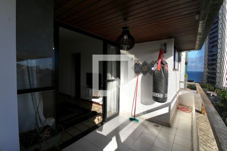Varanda da Sala de apartamento para alugar com 2 quartos, 133m² em Rio Vermelho, Salvador