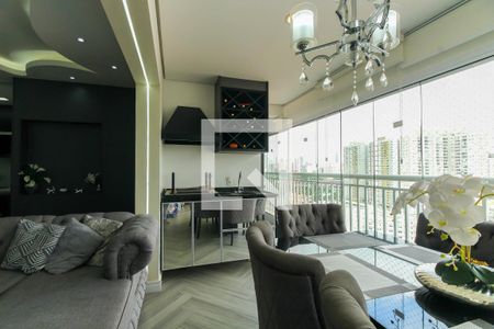 Varanda de apartamento para alugar com 4 quartos, 129m² em Parque São Jorge, São Paulo