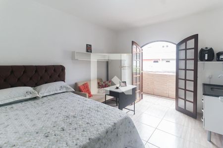 Quarto/Cozinha de kitnet/studio para alugar com 1 quarto, 17m² em Vila Perracini, Poá