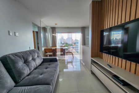 Sala de apartamento para alugar com 3 quartos, 78m² em Setor Pedro Ludovico, Goiânia