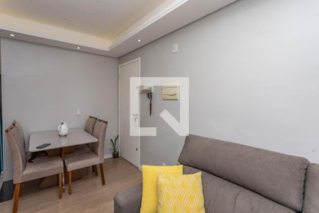 Sala  de apartamento à venda com 2 quartos, 45m² em Canhema, Diadema
