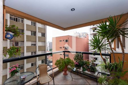 Varanda de apartamento para alugar com 4 quartos, 143m² em Perdizes, São Paulo