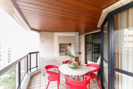 Churrasqueira de apartamento à venda com 3 quartos, 212m² em Jardim Vitória Régia, São Paulo
