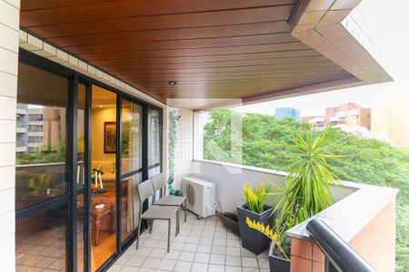 Varanda da Sala de apartamento à venda com 3 quartos, 212m² em Jardim Vitória Régia, São Paulo
