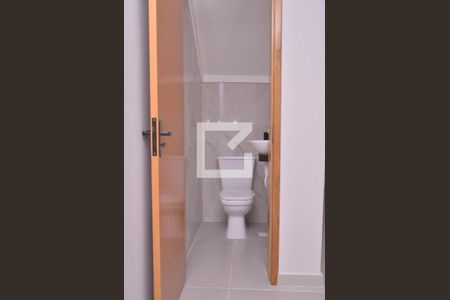 lavabo  de casa à venda com 3 quartos, 110m² em Vila Pires, Santo André