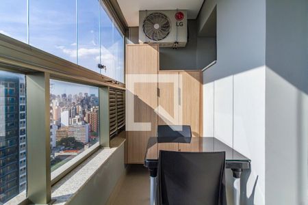 Varanda de apartamento para alugar com 1 quarto, 46m² em Pinheiros, São Paulo