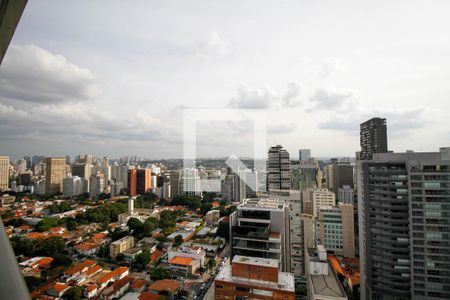 Vista da Varanda de kitnet/studio para alugar com 1 quarto, 48m² em Pinheiros, São Paulo