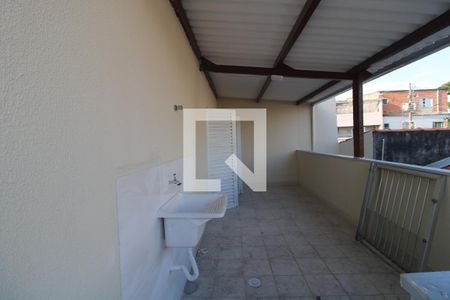 Casa para alugar com 90m², 2 quartos e 1 vagaLavanderia - varanda