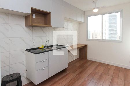 Sala e Cozinha de apartamento para alugar com 1 quarto, 24m² em Vila Prudente, São Paulo