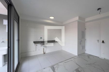Sala e cozinha de apartamento para alugar com 2 quartos, 52m² em Cursino, São Paulo